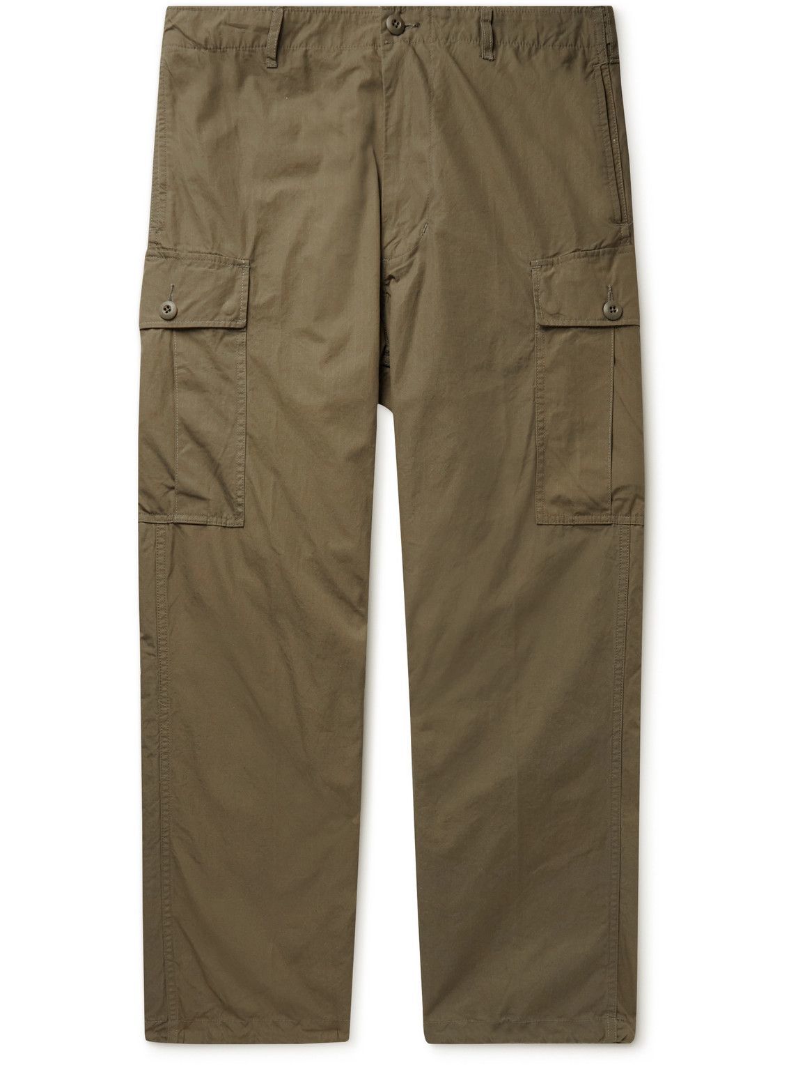 Beams Plus - Straight-Leg Cotton-Ripstop Trousers - Green Beams Plus