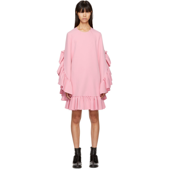 msgm ruffle dress
