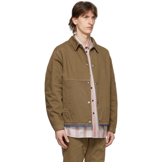 OAMC Tan Cascade Jacket OAMC