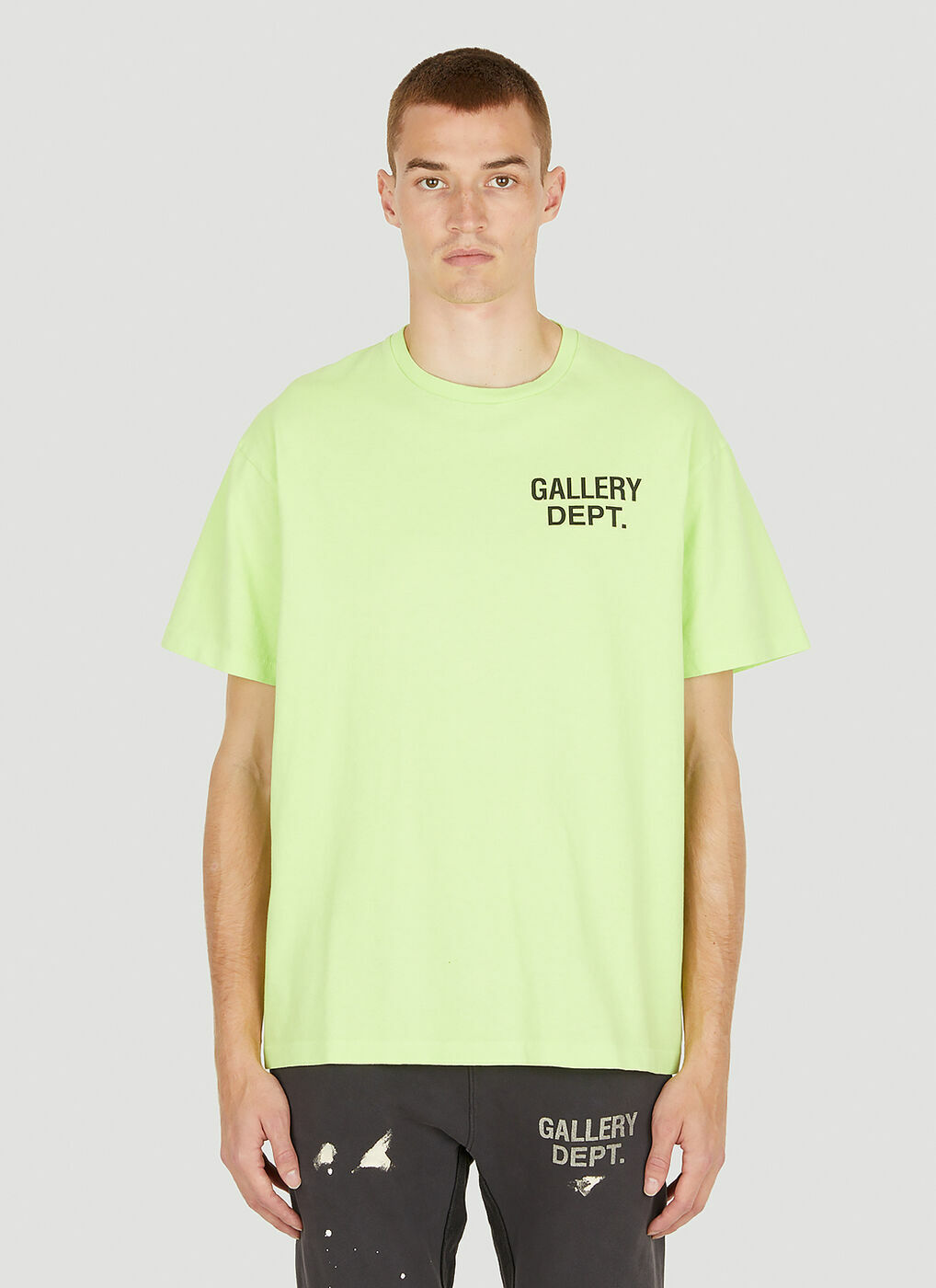 Souvenir T-Shirt in Lime Green Gallery Dept.