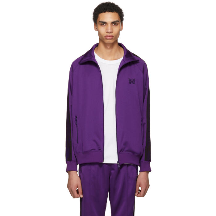 Needles Purple Butterfly Track Jacket Needles