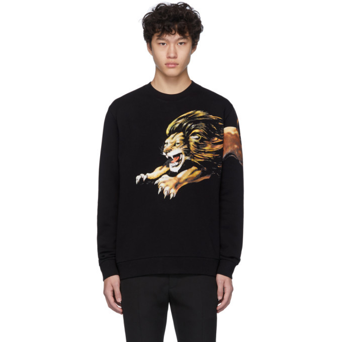 Givenchy Black Leo Sweatshirt Givenchy