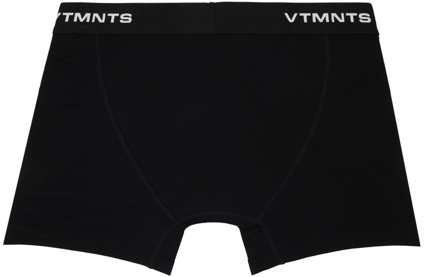 VTMNTS Black Woven Boxers VTMNTS