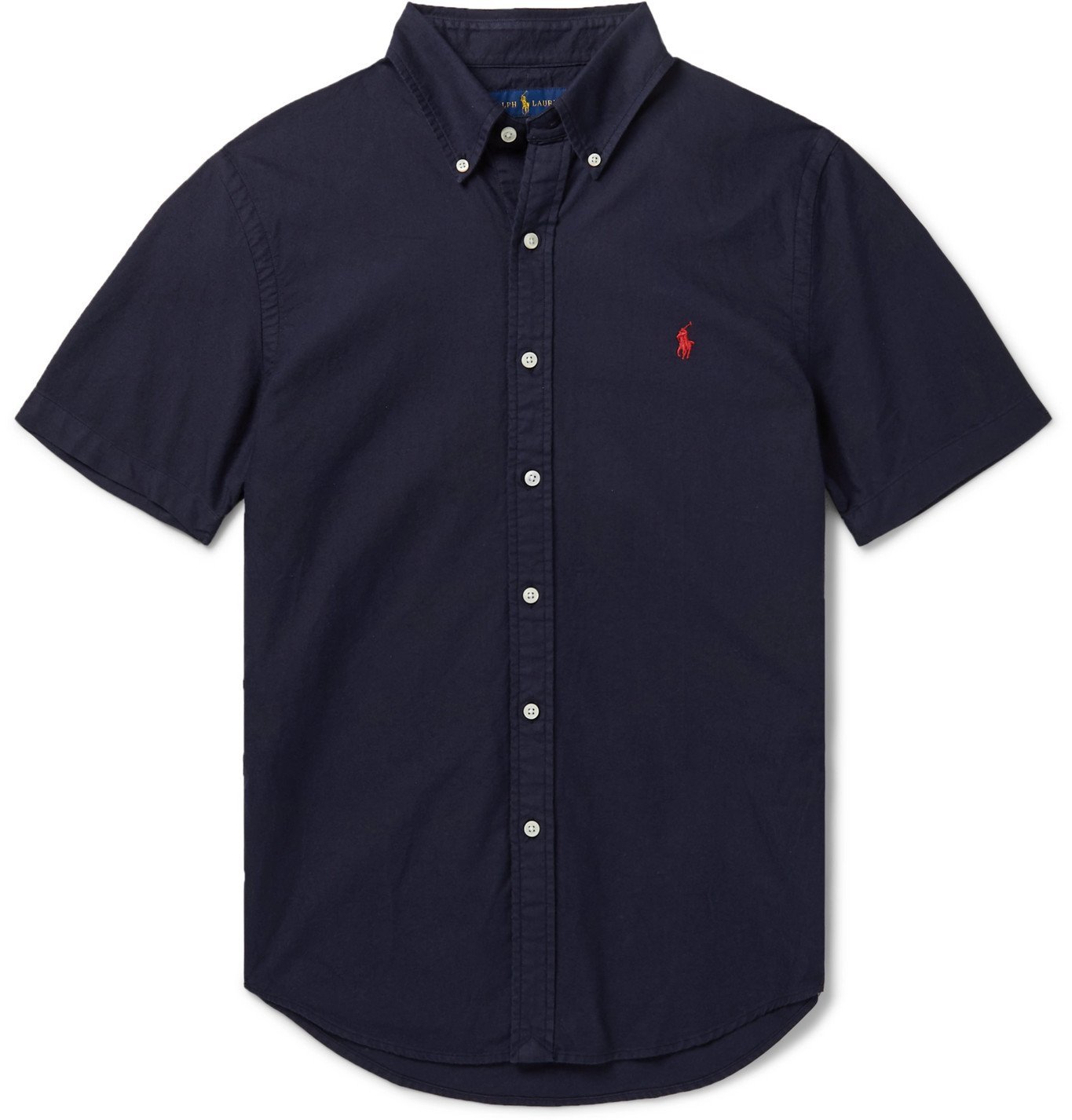 ralph lauren blue shirt slim fit