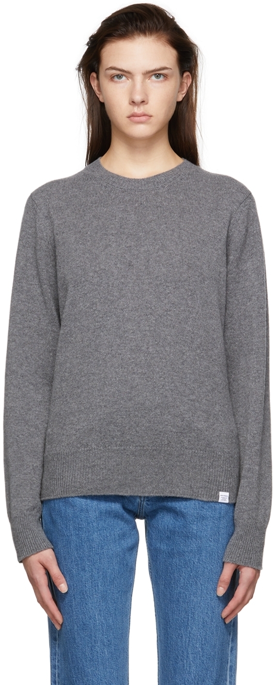 Norse Projects Grey Sigfred Sweater Norse Projects