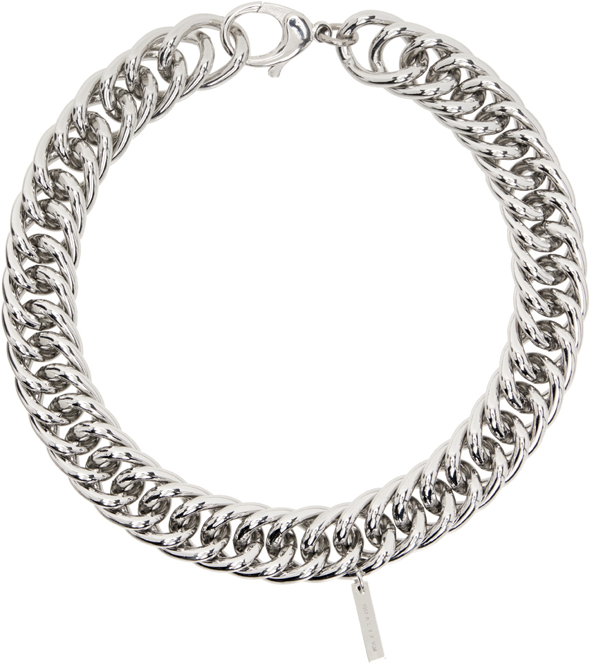 1017 ALYX 9SM Silver Chunky Chain Necklace 1017 ALYX 9SM