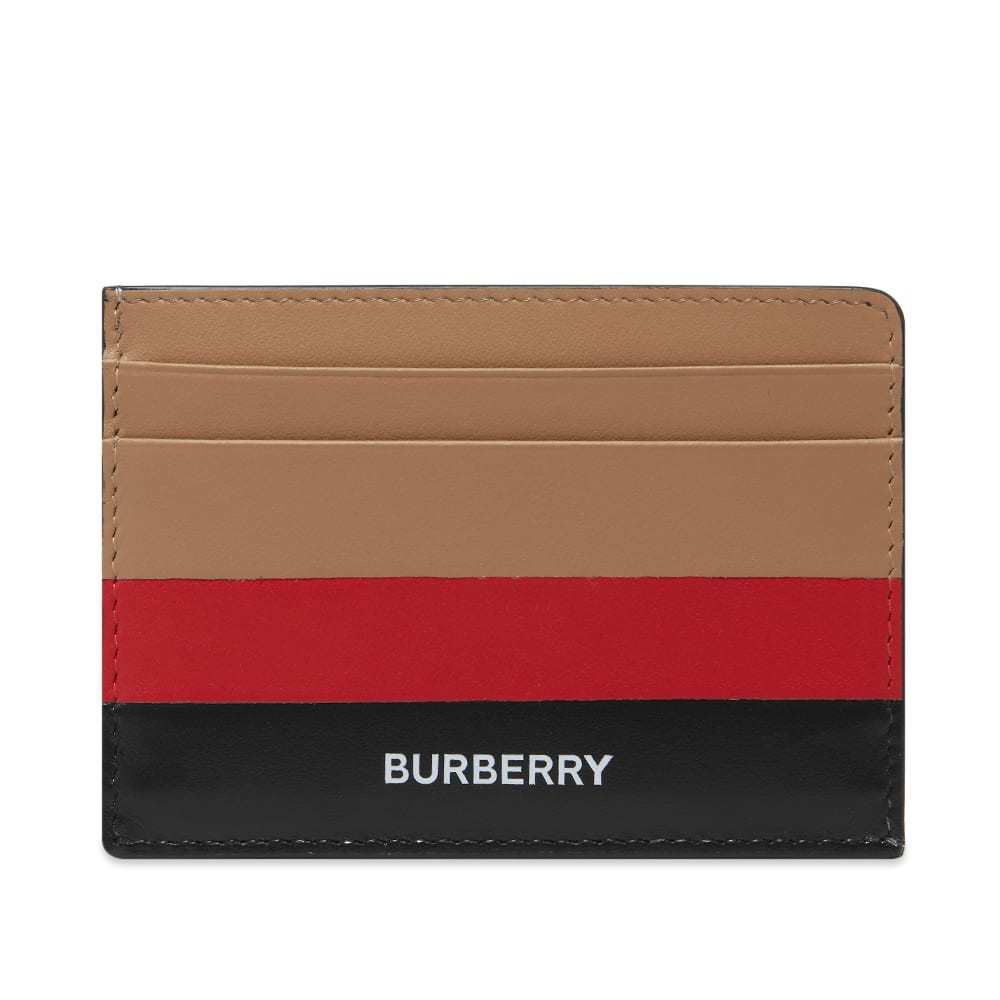 Burberry Kier Blanket Stripe Card Holder