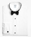 Brooks Brothers Men's Regent Fit Ten-Pleat Wing Collar Tuxedo Shirt | White