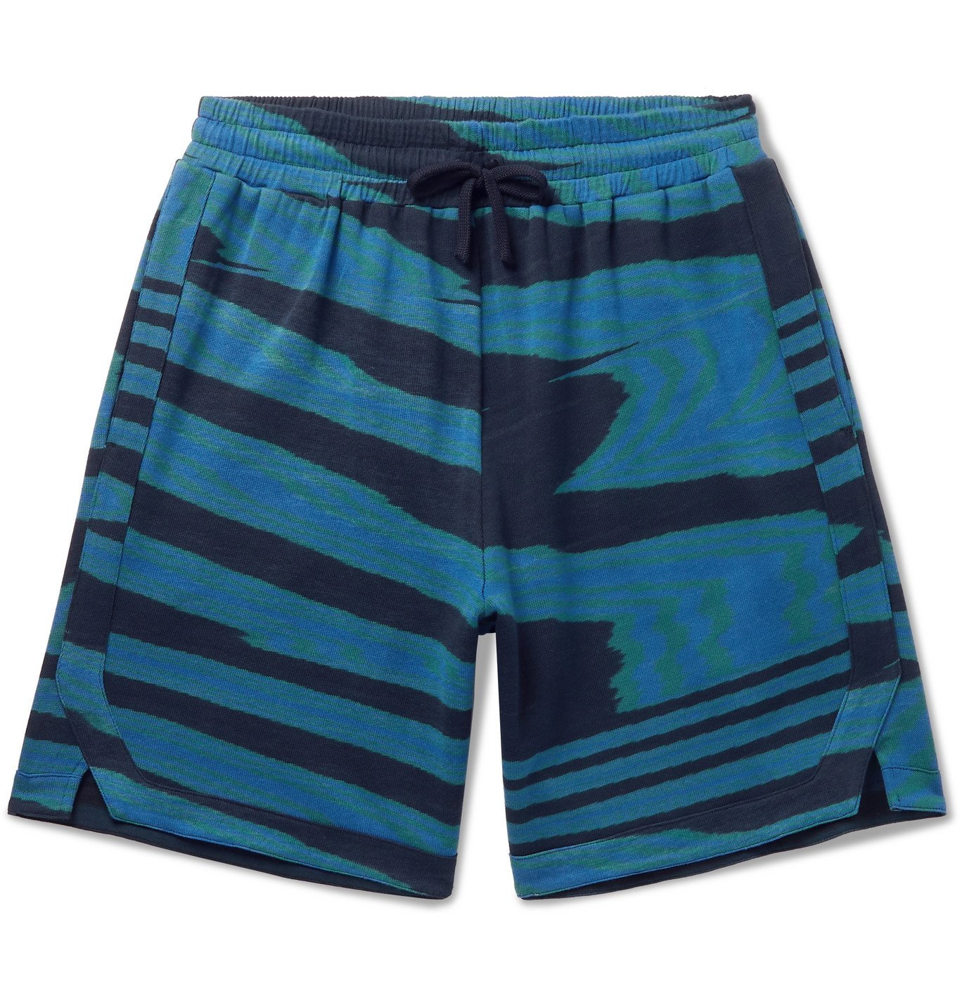 Missoni - Printed Cotton Bermuda Shorts - Blue Missoni