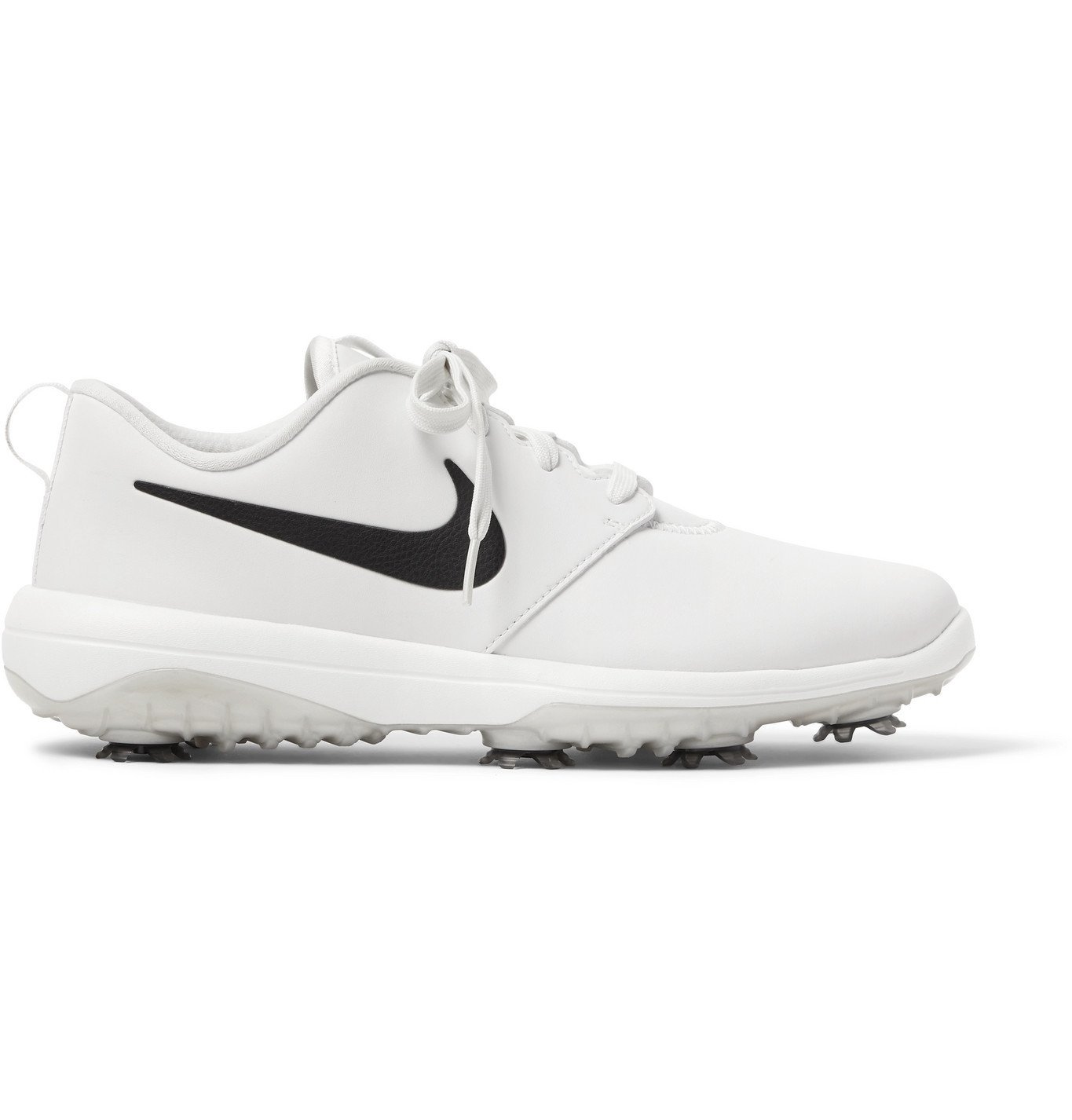 Nike Golf - Roshe G Tour Faux Leather Golf Shoes - White Nike Golf