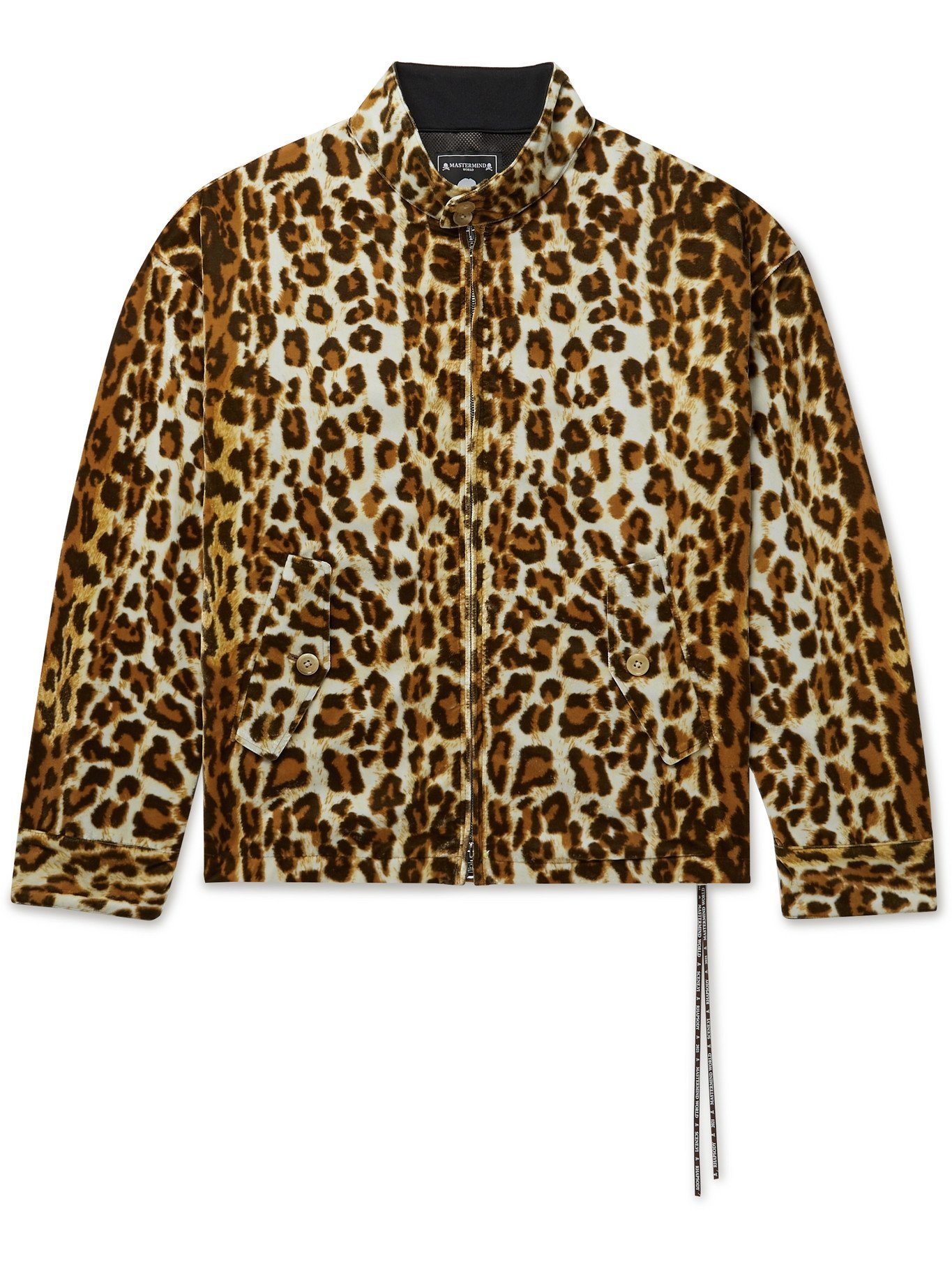 leopard skin waistcoat