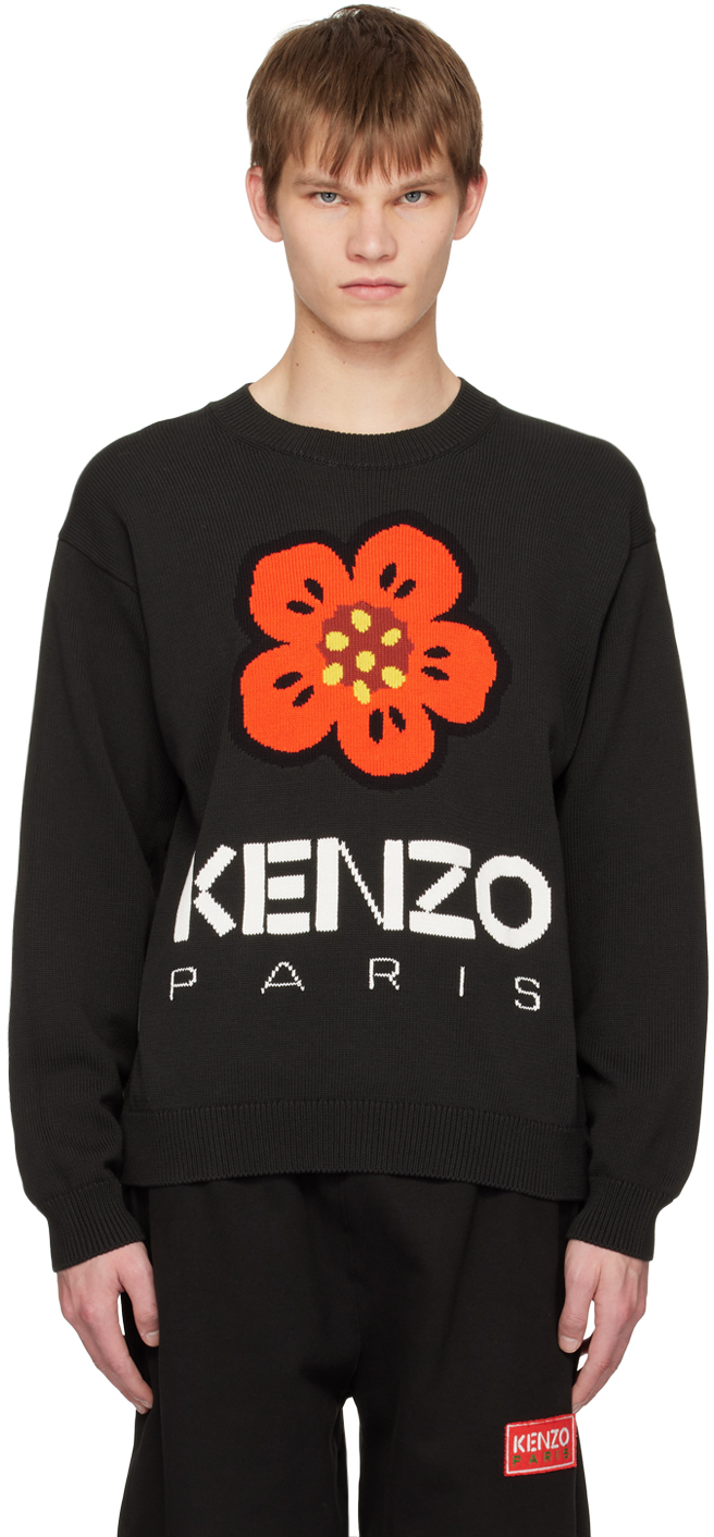 Photo: Kenzo Black Kenzo Paris Boke Flower Sweater