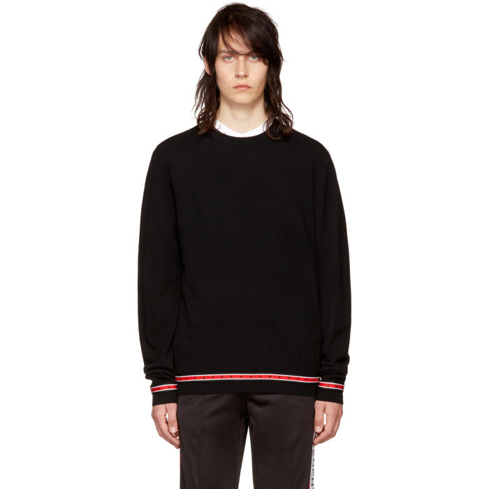 Givenchy Black Iconic Band Sweater Givenchy