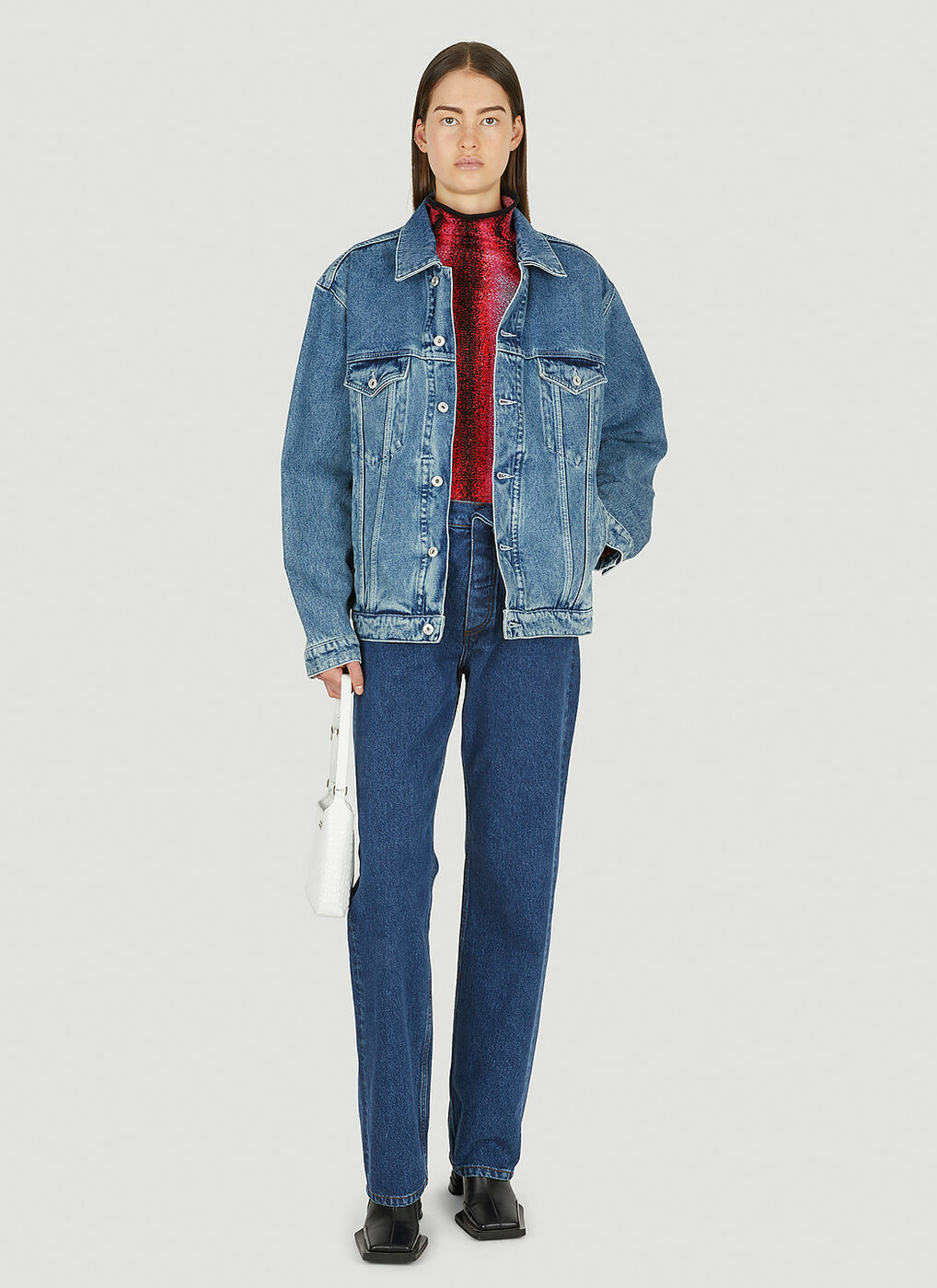 Asymmetric Jeans in Blue Y/Project
