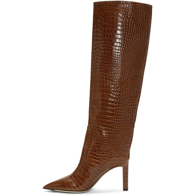 jimmy choo boots brown