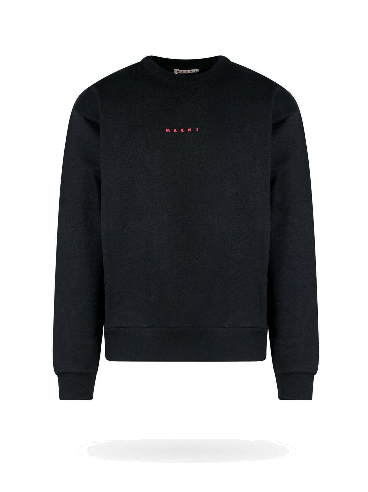 Marni Sweatshirt Black Mens Marni