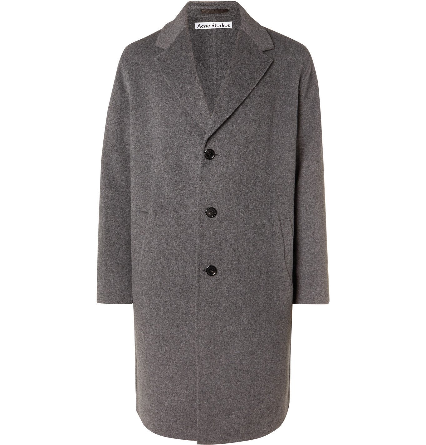 ACNE STUDIOS - Dali Double-Faced Wool Coat - Gray Acne Studios