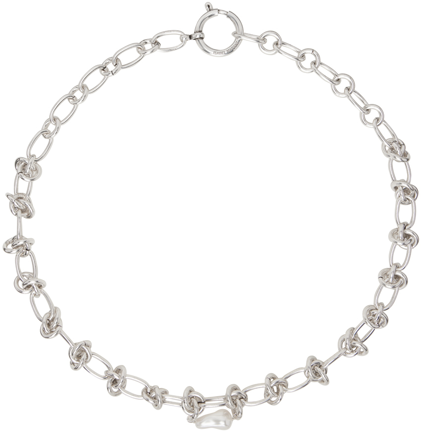 Isabel Marant Silver Rain Drop Necklace Isabel Marant