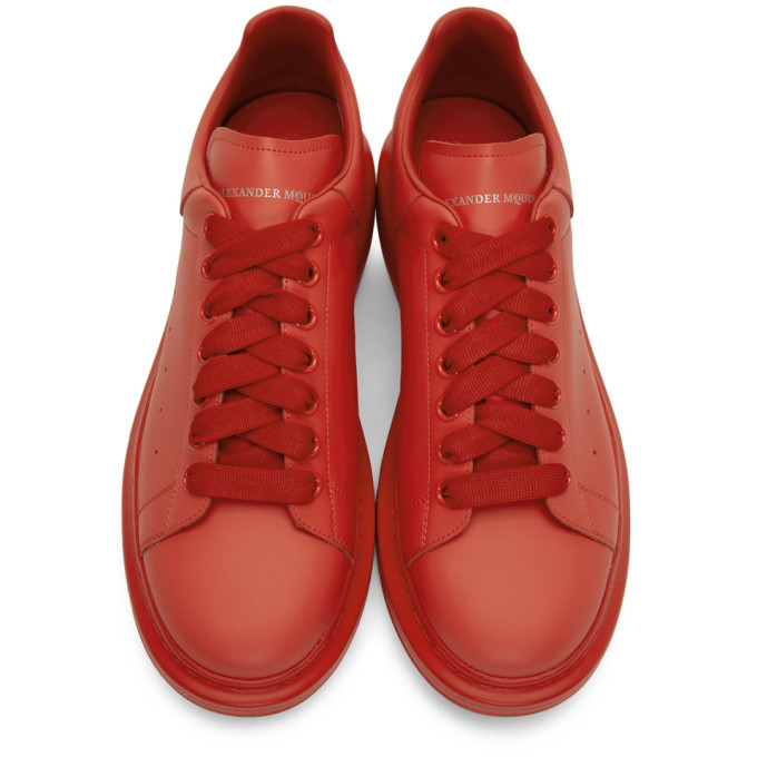 all red alexander mcqueens