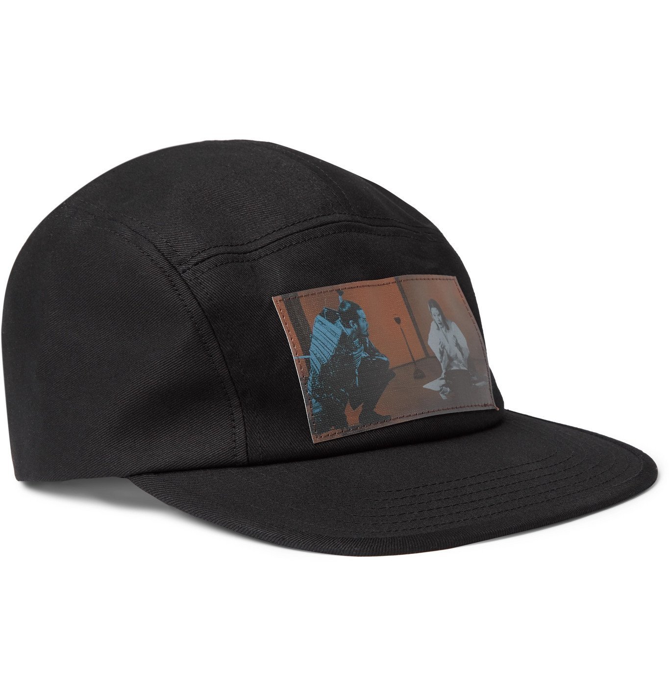 Undercover - Appliquéd Cotton-Twill Baseball Cap - Black Undercover