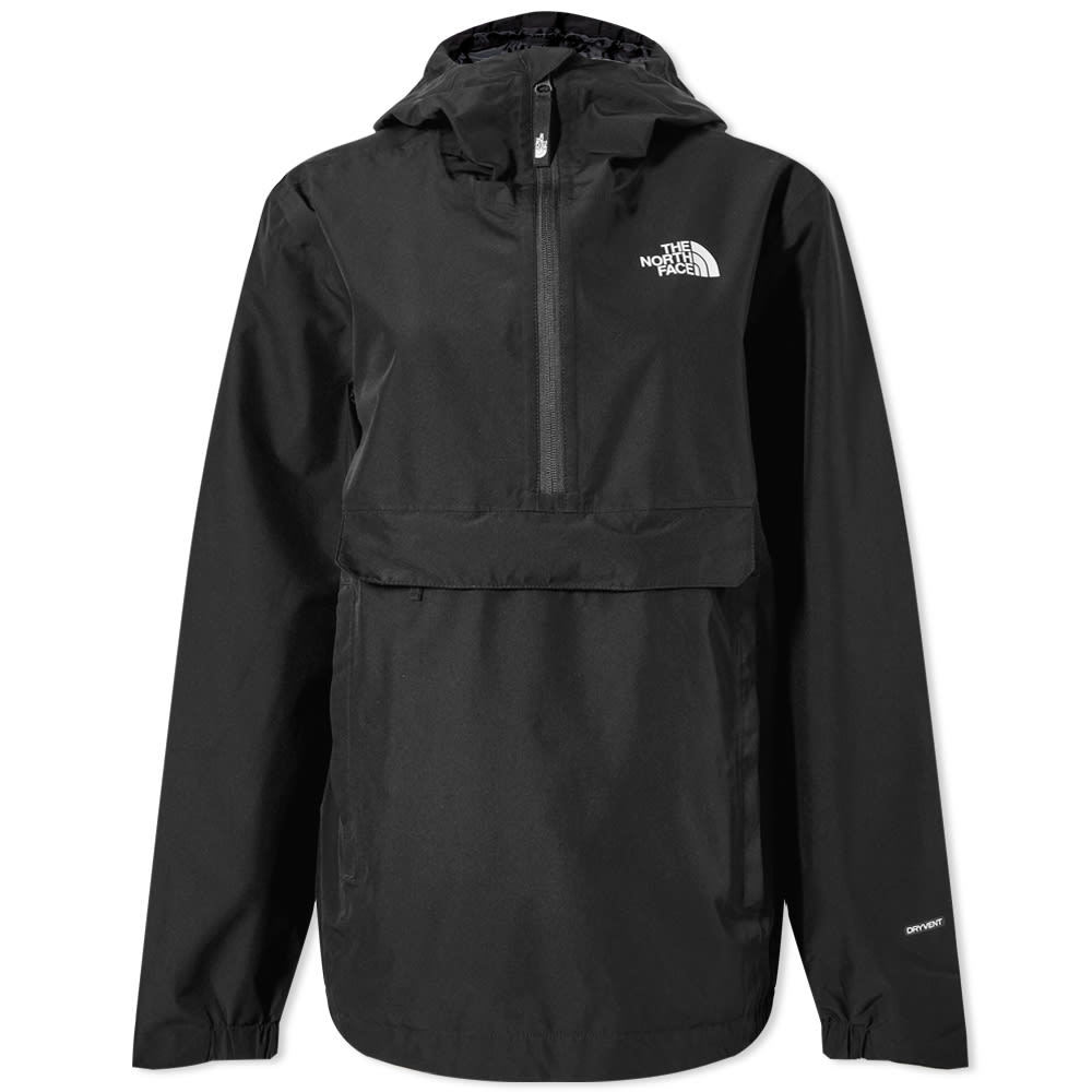 half zip north face jacket