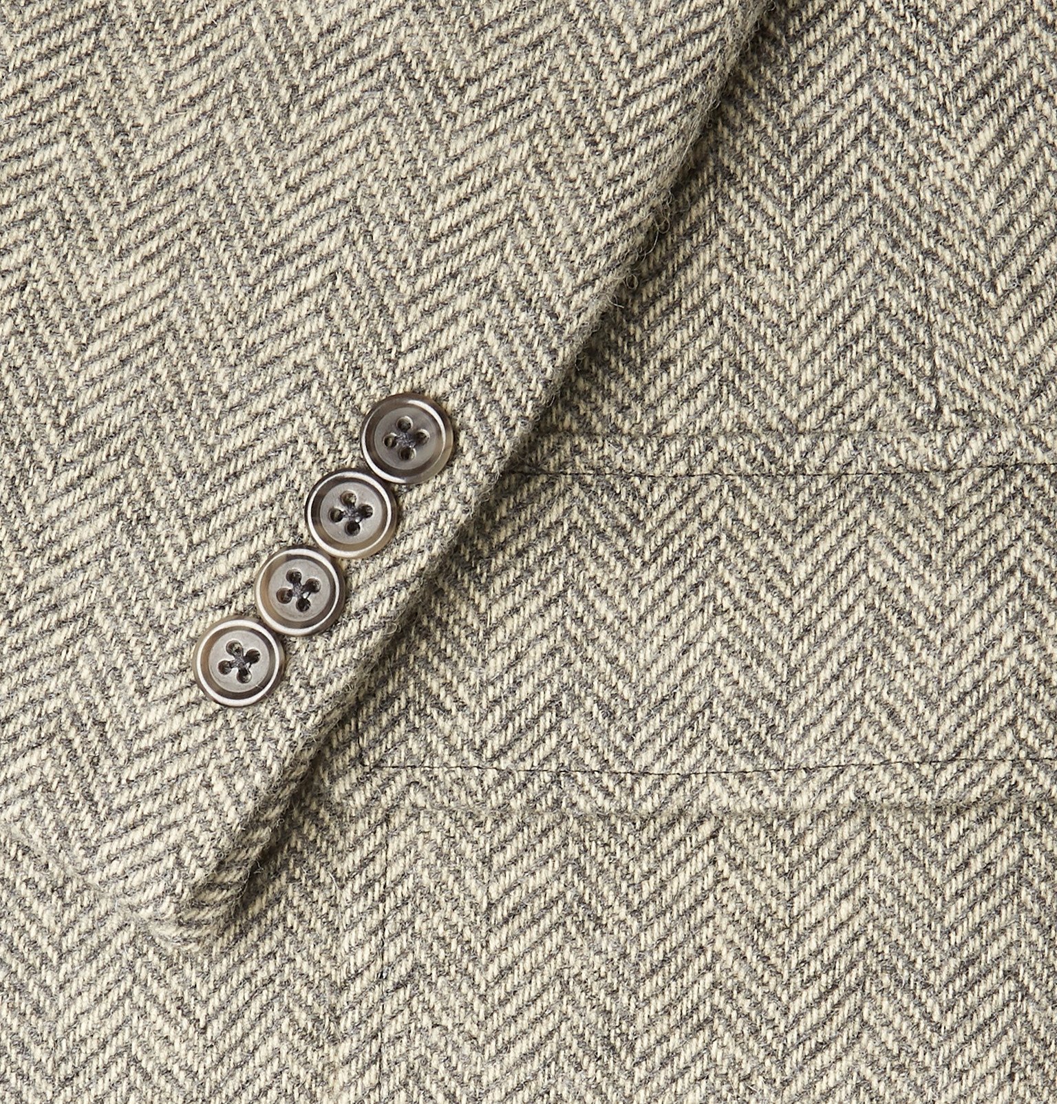 Polo Ralph Lauren - Grey Herringbone Wool Blazer - Gray Polo Ralph Lauren
