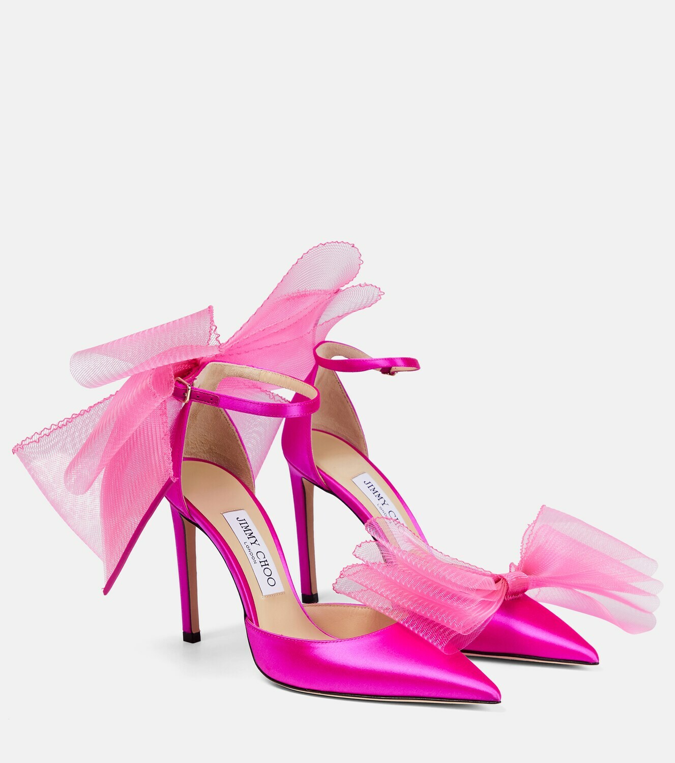 Jimmy Choo - Averly 100 bow-trimmed pumps Jimmy Choo