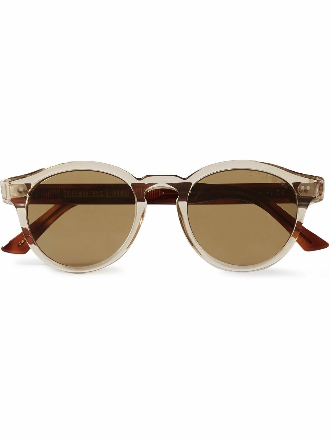 Cutler and Gross - 1378 Round-Frame Acetate Sunglasses Cutler and Gross