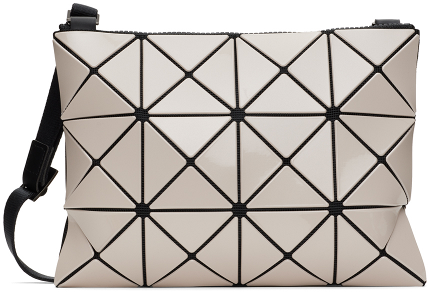 Bao Bao Issey Miyake Beige Lucent Crossbody Bag Bao Bao Issey Miyake