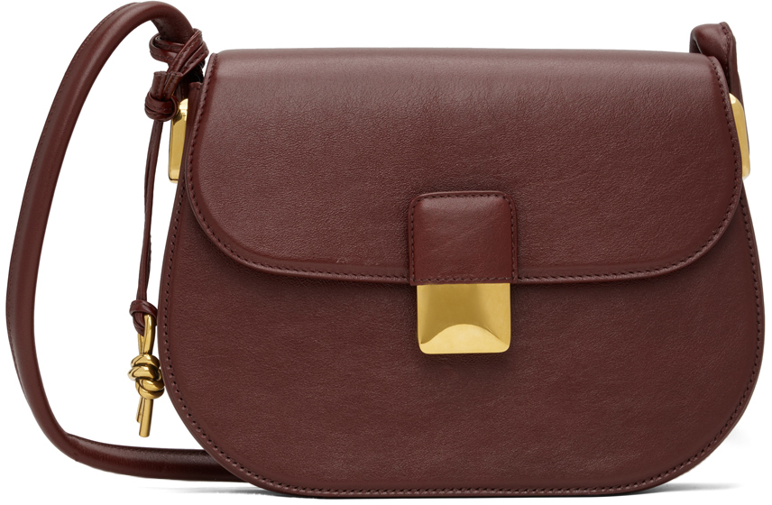 Bottega Veneta Burgundy Small Desiree Bag Bottega Veneta