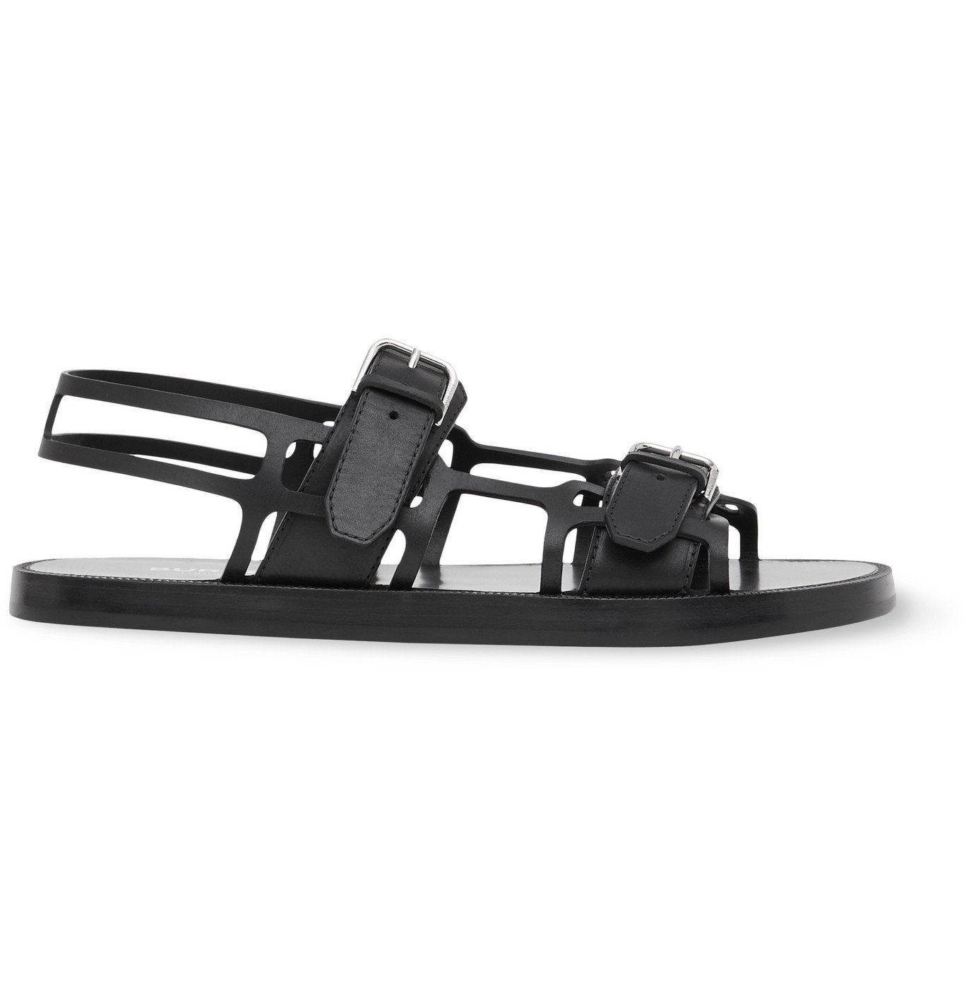 Burberry - Leather Sandals - Black Burberry