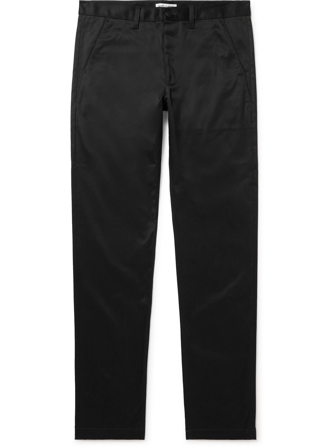 Slim-Fit Cotton-Blend Twill Chinos 