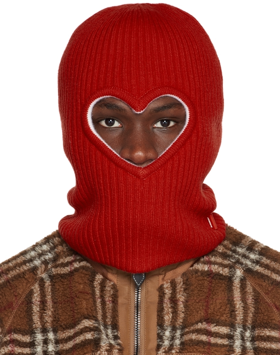 Photo: Burberry Reversible Red Heart Beanie