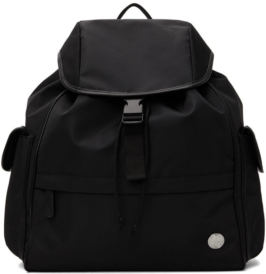 A.P.C. Black Stamp Backpack A.P.C.