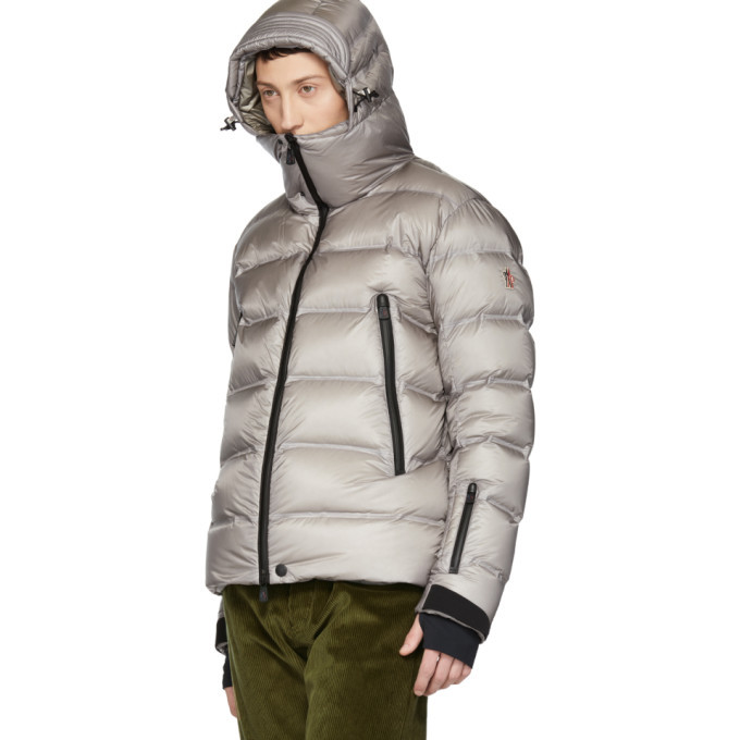 moncler grenoble grey coat