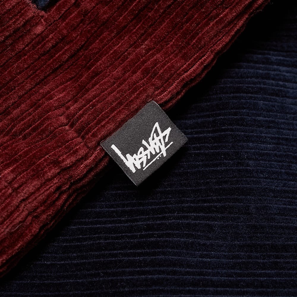 stussy mix up cord jacket