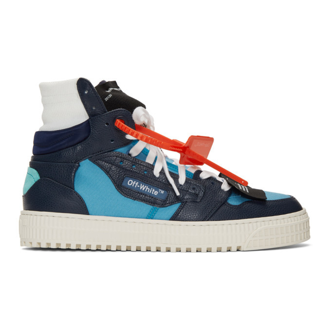 blue off court sneakers