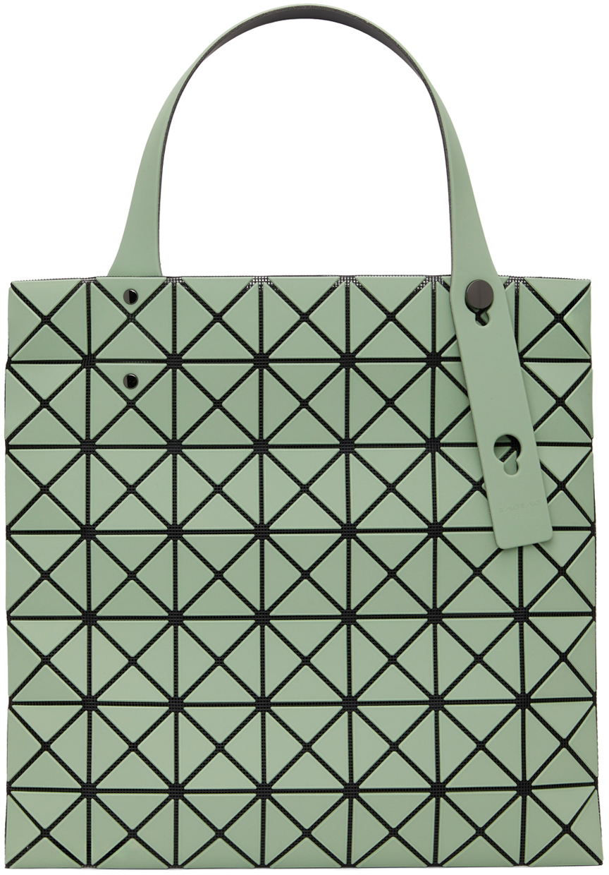 Bao Bao Issey Miyake Green Prism Frost Tote Bao Bao Issey Miyake