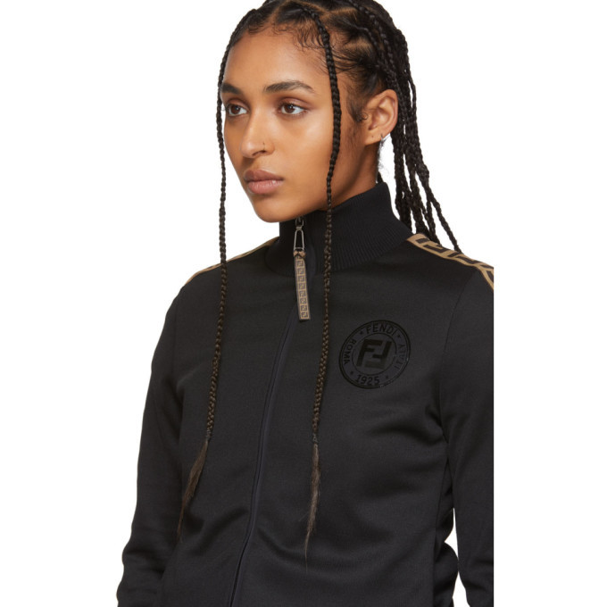 Fendi Black Forever Fendi Track Jacket Fendi