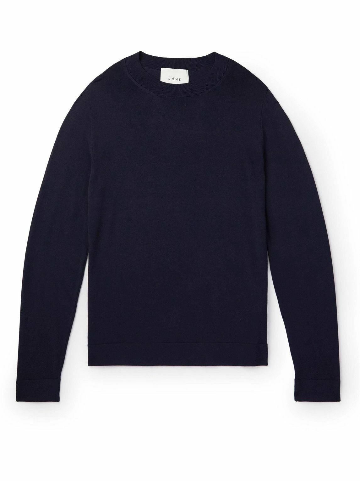 RÓHE - Knitted Sweater - Blue