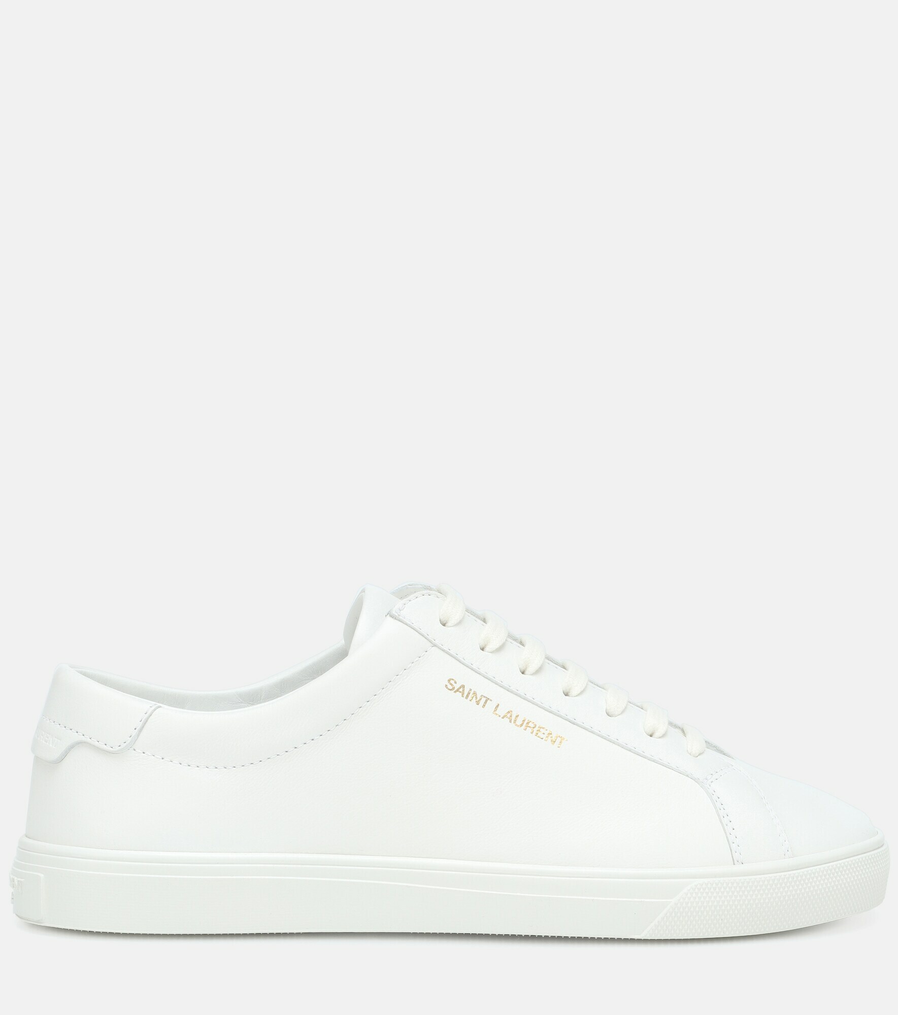 Saint Laurent - Andy leather sneakers Saint Laurent