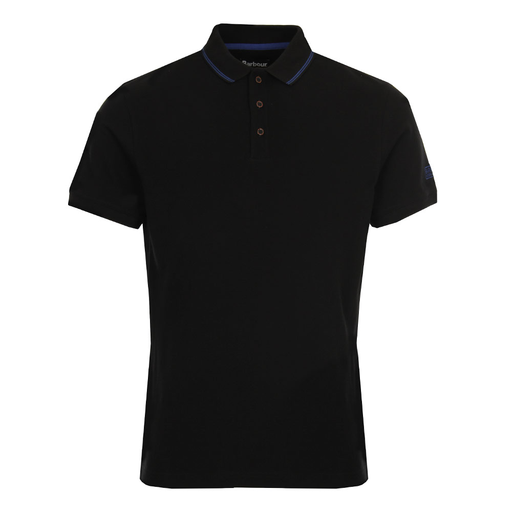 International Polo Shirt - Black Barbour