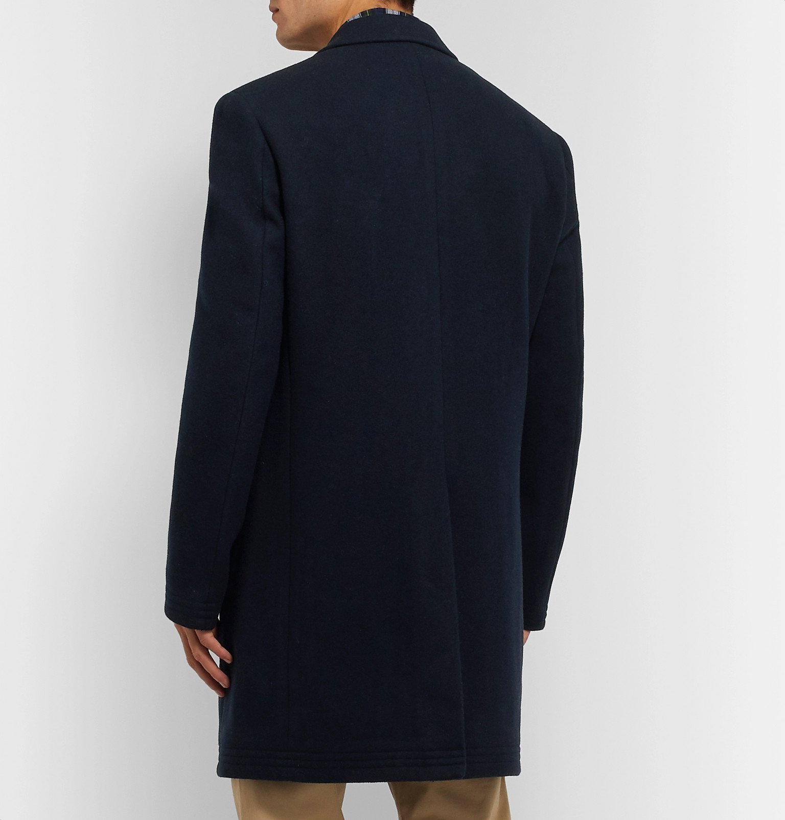 Polo Ralph Lauren - Wool-Blend Overcoat - Blue Polo Ralph Lauren