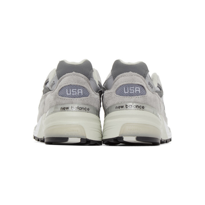 New Balance Grey Made In US 992 Sneakers