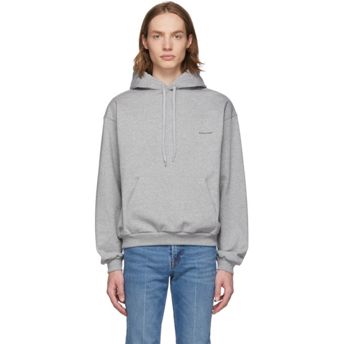 balenciaga hoodie gray