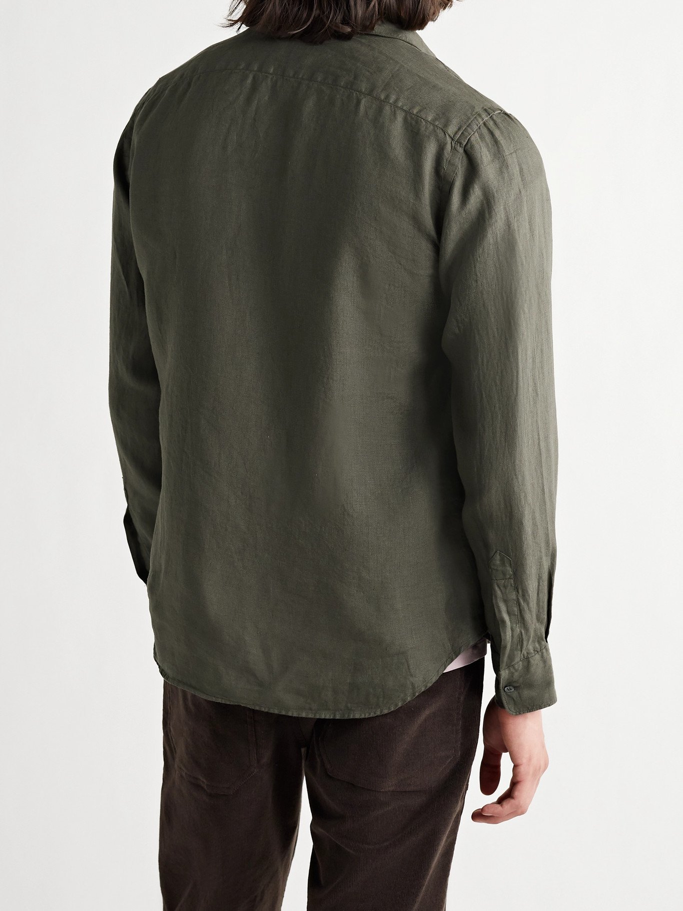 ASPESI - Linen Shirt - Green Aspesi