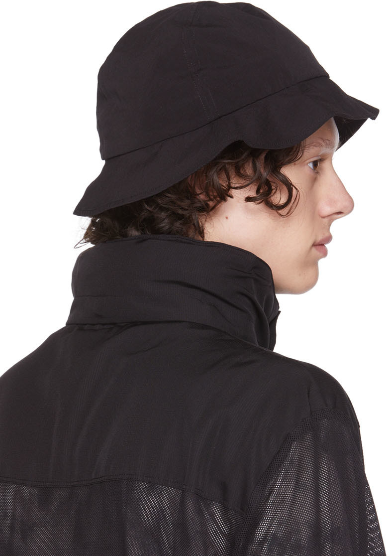 Snow Peak Black Quick Dry Bucket Hat Snow Peak