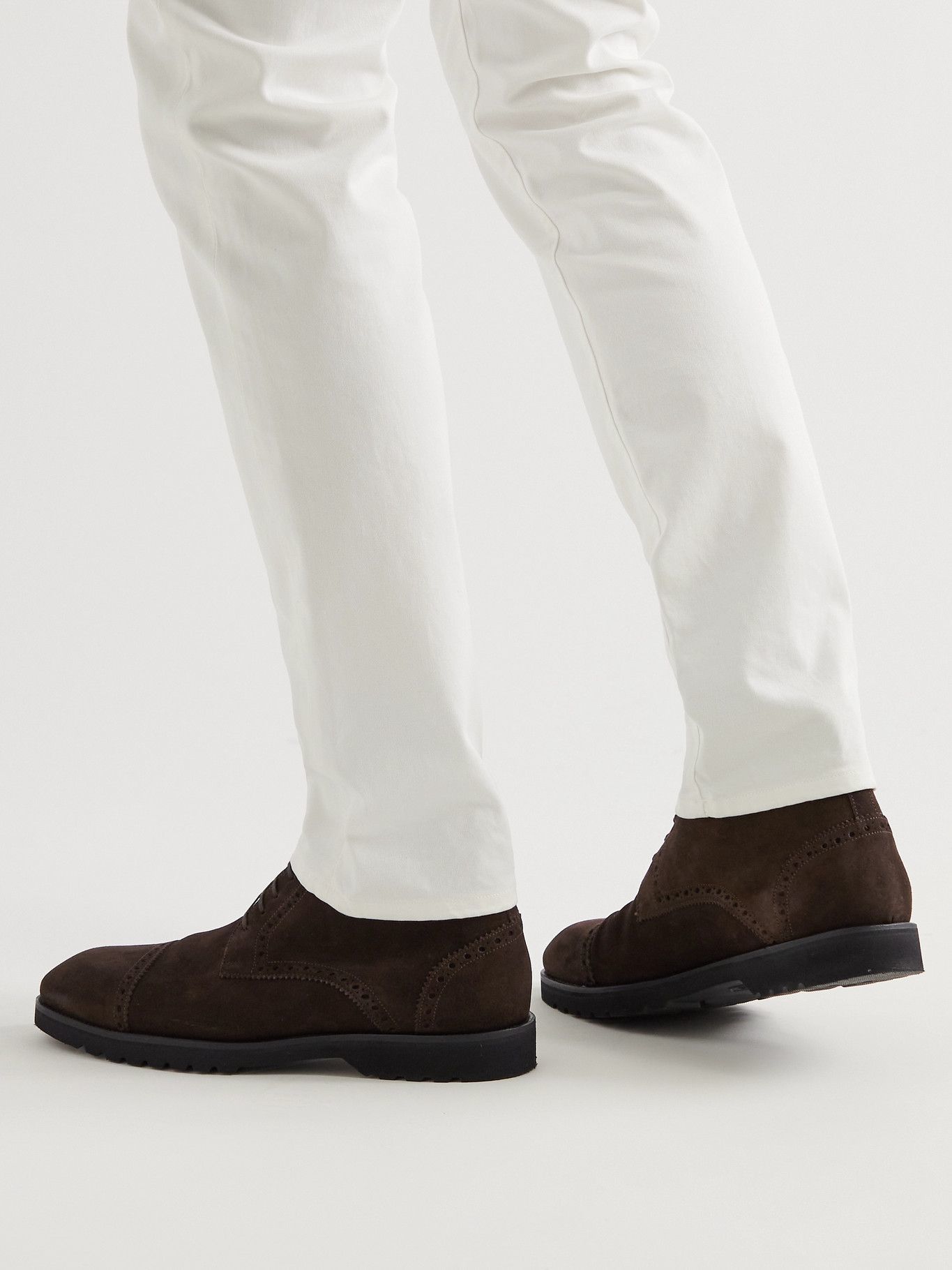 TOM FORD - Suede Chukka Boots - Brown TOM FORD