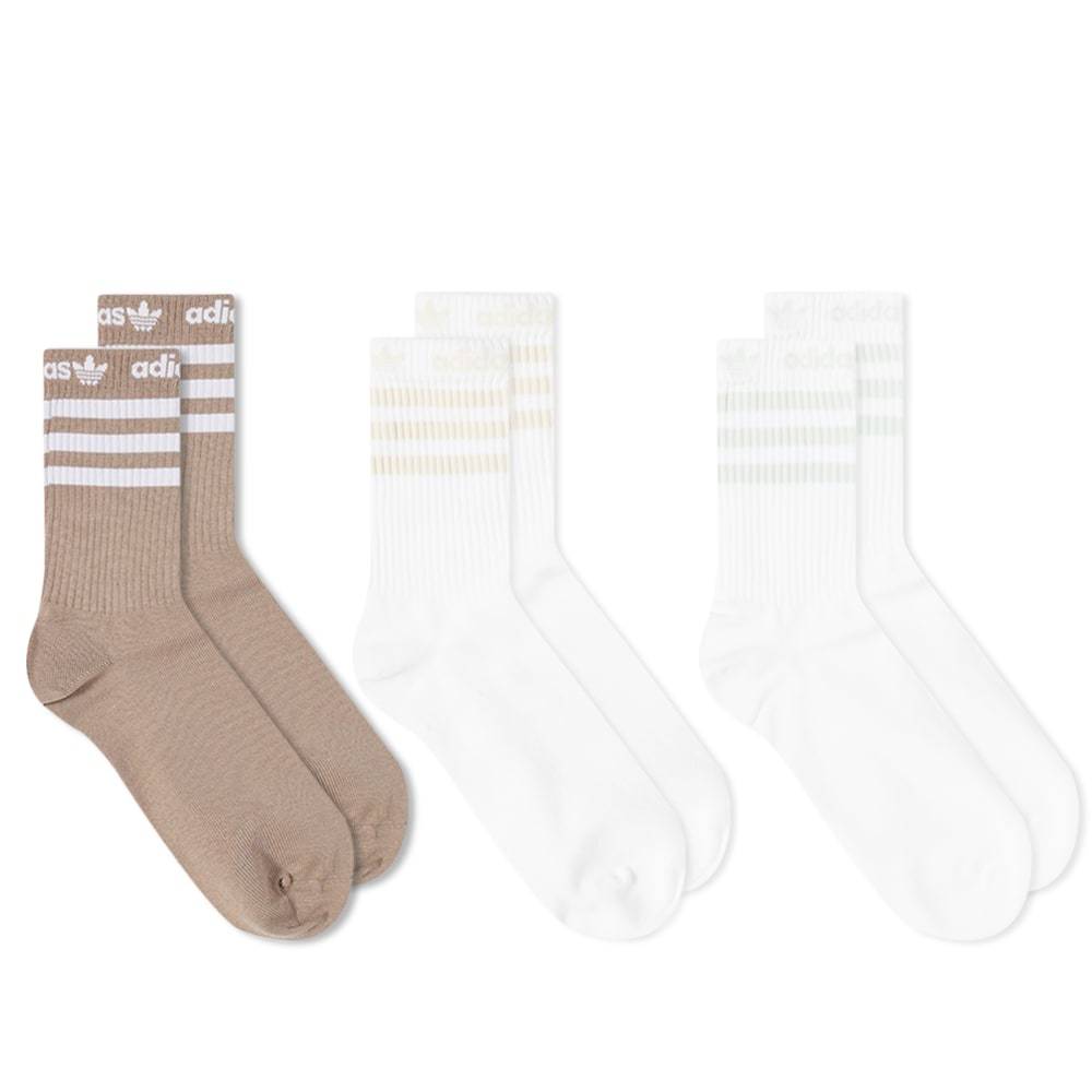 Photo: Adidas Trefoil Linear Socks - 3 Pack