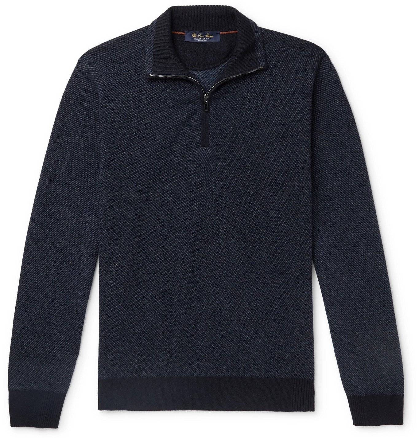 loro piana half zip